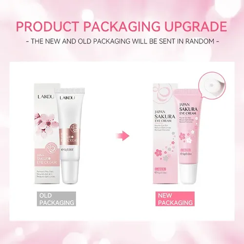 Set De Viaje Laikou Sakura Con Esencia Facial Y Crema Ojos