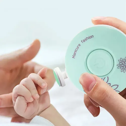 Set De Limas Eléctrico, Afilador De Uñas Adultos Bebes Según Stock Circular