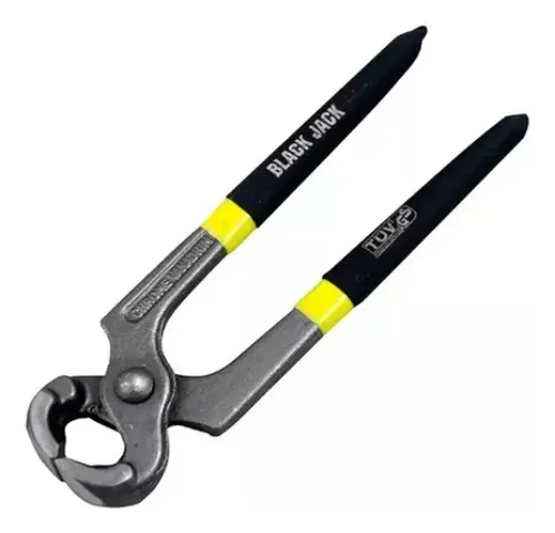 Tenaza Armador de Medio Corte de 12″ Black Jack con Mango Antideslizante