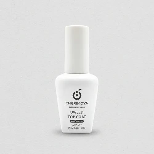 Top Coat Gel Uv Led Brillante Secado Rápido Finalizador Uñas