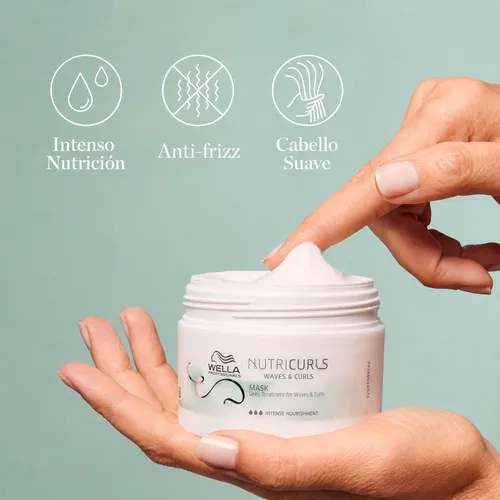 Máscara Capilar Wella Nutricurls Rulos Definidos 500ml