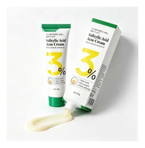 Crema Antiacné Con Ácido Salicílico 3% Hunmui 30g | Control