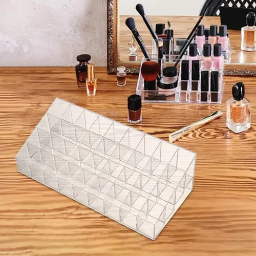 Nuevo Organizador De Lápiz Labial Transparente, Estuche De