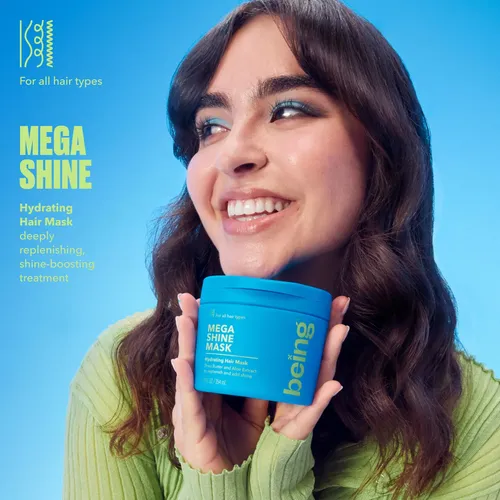 Mascarilla Capilar Hidratante Mega Shine De Being Inc, 354 M