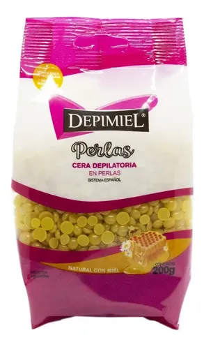 Cera Depilatoria Depimiel Natural con Miel en Perlas 200g
