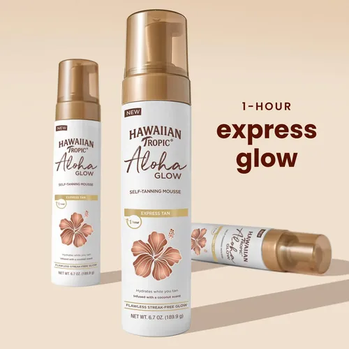 Mousse Autobronceadora Hawaiian Tropic Aloha Glow 200 Ml