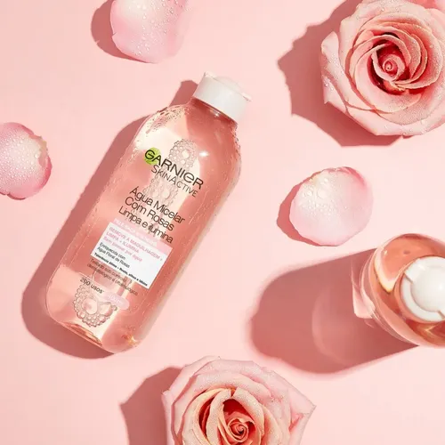 Desmaquillante Garnier Agua Micelar De Rosas 400ml