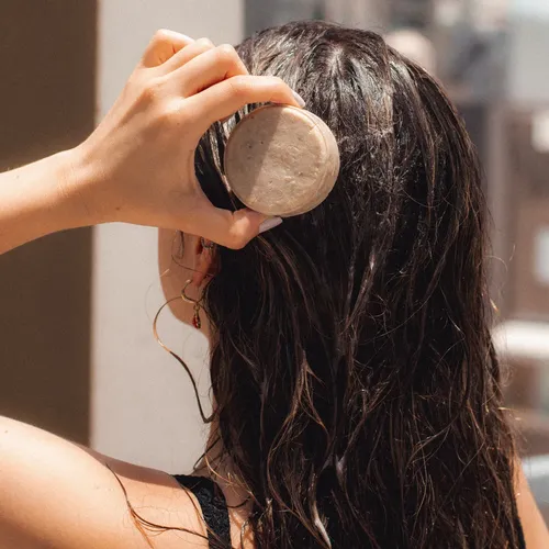 Shampoo Sólido Nyübu – Cabello Graso: Bergamota + Naranja – 100 gr