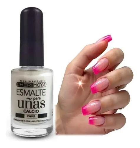Esmalte Para Uñas Calcio 10 Ml Cherimoya Color Foto