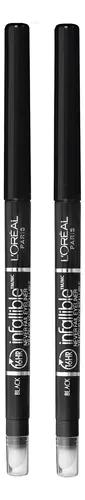 Lápiz De Ojos Mecánico L’oreal Infallible Negro 0.227 G
