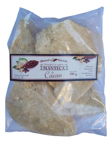 Manteca De Cacao Hidratante Antiage X 500 Grs En Balvanera.