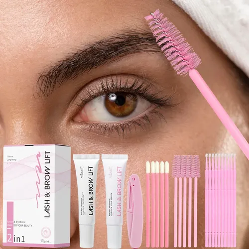 Ly Lash Lift Keratin Brow Kit Beauty, Extracto Vegetal