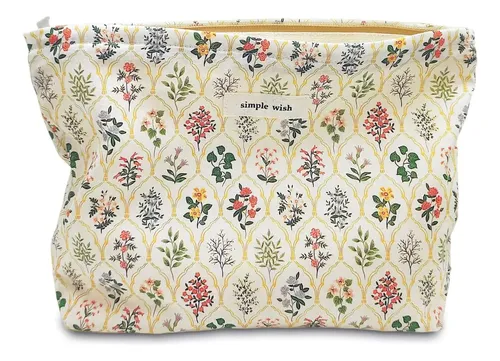 Neceser Stardw Floral 27x18cm Poliaster Algodan