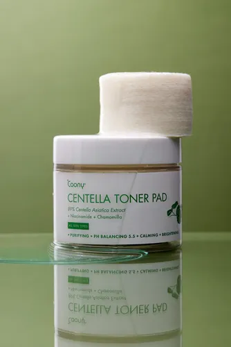 Almohadillas Post Limpieza Facial Centella Toner Coony 60und