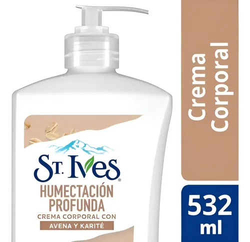 St. Ives Avena Y Karite Crema Corporal X 532 Ml