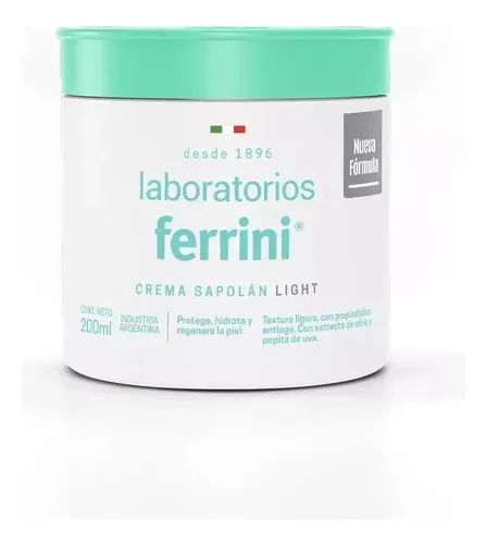 Crema Sapolan Ferrini Tradicional Light 200gr