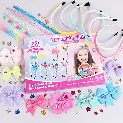 Pp Niñas Pequeñas Hairband Tiaras De Pelo Diy Mariposa