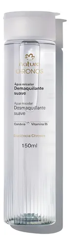 Agua Micelar Natura Chronos Derma Desmaquillante Suave 150ml