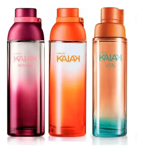 Natura Kaiak Femenino Eau De Toilette Kit X3