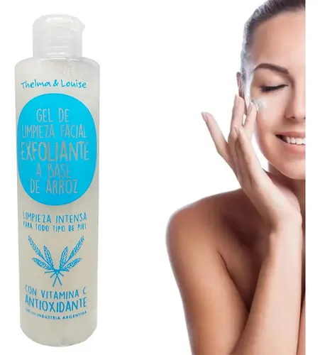 Gel Limpieza Facial Exfoliante A Base De Agua De Arroz Tyl