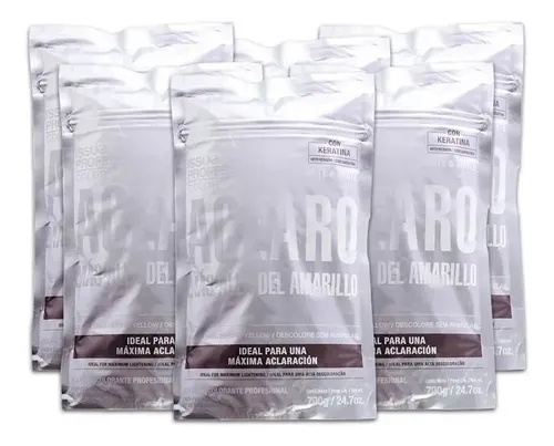 Issue. Polvo Decolorante White & White 700gr C/u, 6 Pzs Tono Whiteandwhite