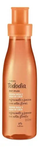 Natura Tododia Body Splash Mango Rosa Y Agua De Coco 200 Ml
