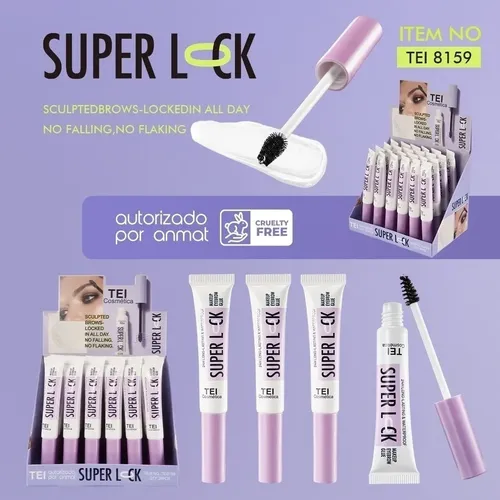Gel Fijador De Cejas Tei Super Lock Larga Duración