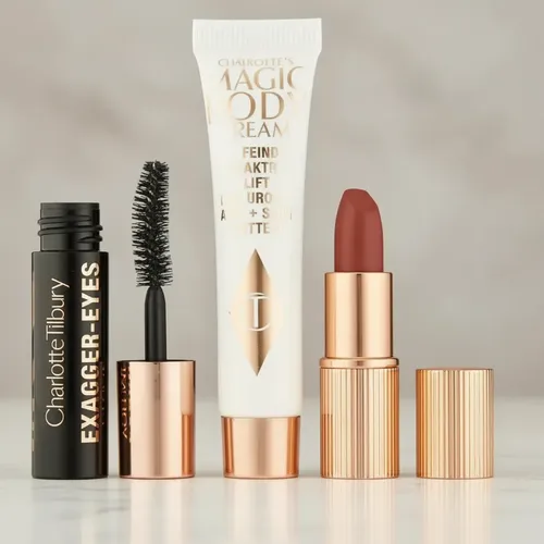 Charlotte Tilbury Mini Mascara + Lipstick + Magic Body Cream