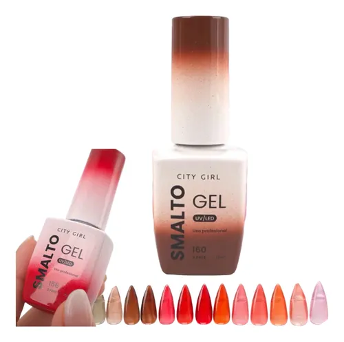 Esmalte Semipermanente City Girl Jelly 15 Ml 157
