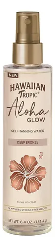 Hawaiian Tropic Aloha Glow Agua Autobronceadora, 6.4oz, Self