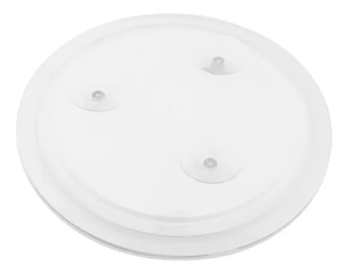 Espejo Para Maquillaje Ventosas Aumento X5 Acrilico 23cm