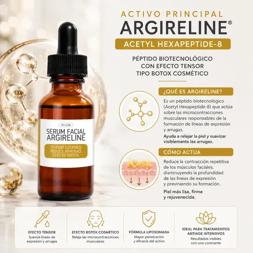 Argireline Serum Efecto Toxina Botulínica Botox 15cc, Tensor