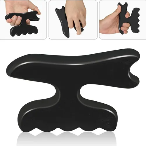 J/ Gua Sha Piedra Bian Masaje Muscular Espalda