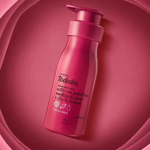 Hidratante Corporal Natura Tododia Cereza Y Avellana 400ml