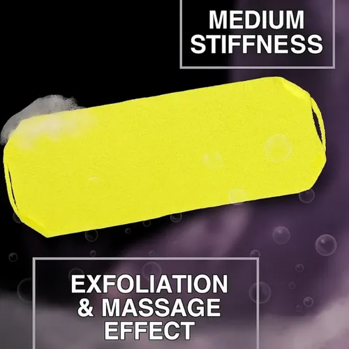 Set Exfoliante Nylon Doble Cara Para Baño Rápido Y Durader