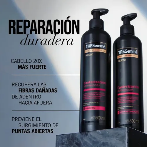 Shampoo Tresemme Cauterizacion Reparadora 500ml