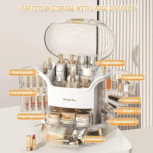 Organizador Porta Cosmeticos Maquillaje Makeup Grande