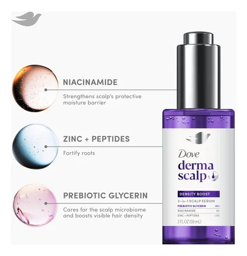 Suero Capilar Dove Derma Scalp Density Boost 59ml