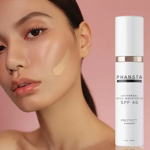 Crema Hidratante Con Color Spf 46  Protección Solar Facial