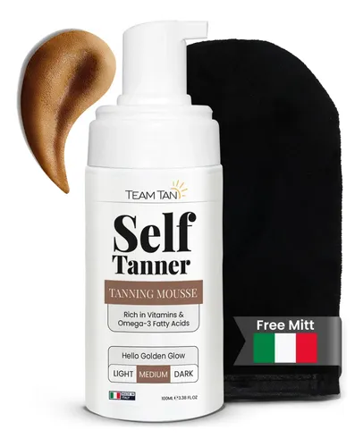 Espuma Autobronceadora Team Tan Tono Medio 100ml