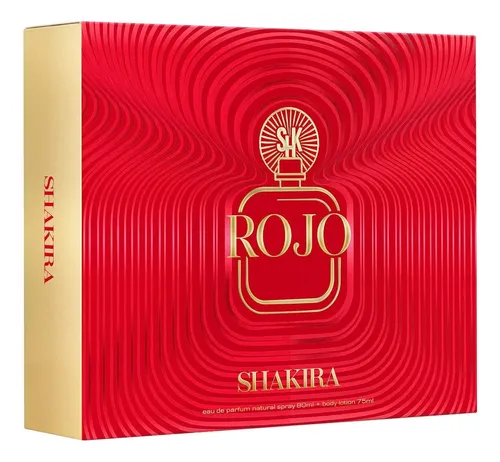 Estuche Perfume Mujer Shakira Rojo Edp 80ml