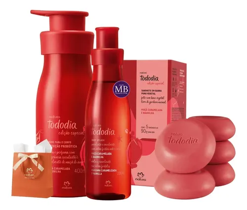 Kit de Regalo Natura Tododia Manzana Caramelizada y Vainilla