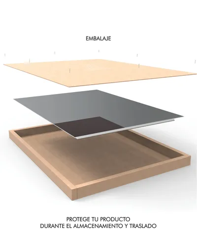 Espejo Irregular Led 80×70 Cm Luz Touch Con Desempañador