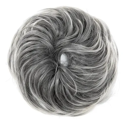 2 Piezas Extensión De Moño De Pelo Rizado Chongos T Regalo
