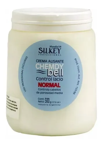 Crema Alisado Profesional Silkey Chemdy Bell X 500g Normal