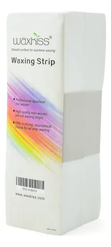 Waxkiss Beauty Bandas De Cera No Tejidas Para El Cuerpo Y La