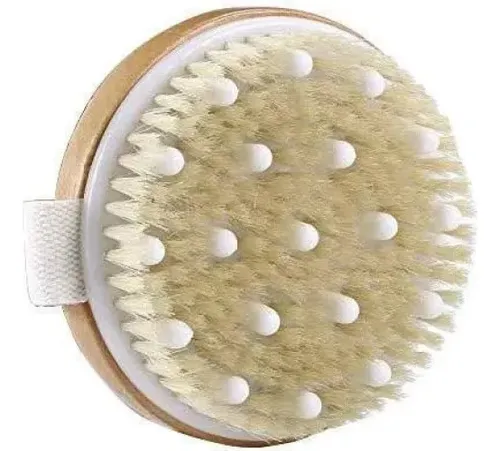 Cepillo Corporal Bambú Exfoliante Anticelulitis Spa