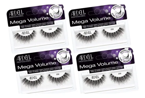 Pestañas Postizas Ardell Mega Volume Lash 259 4 Pares
