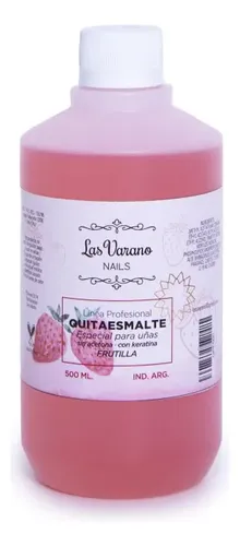 Quitaesmalte Las Varano Nails Sin Acetona Keratina 1000ml