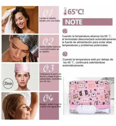 D Jj Gorro Toalla Para Cabello, Secado Rápido Portátil O